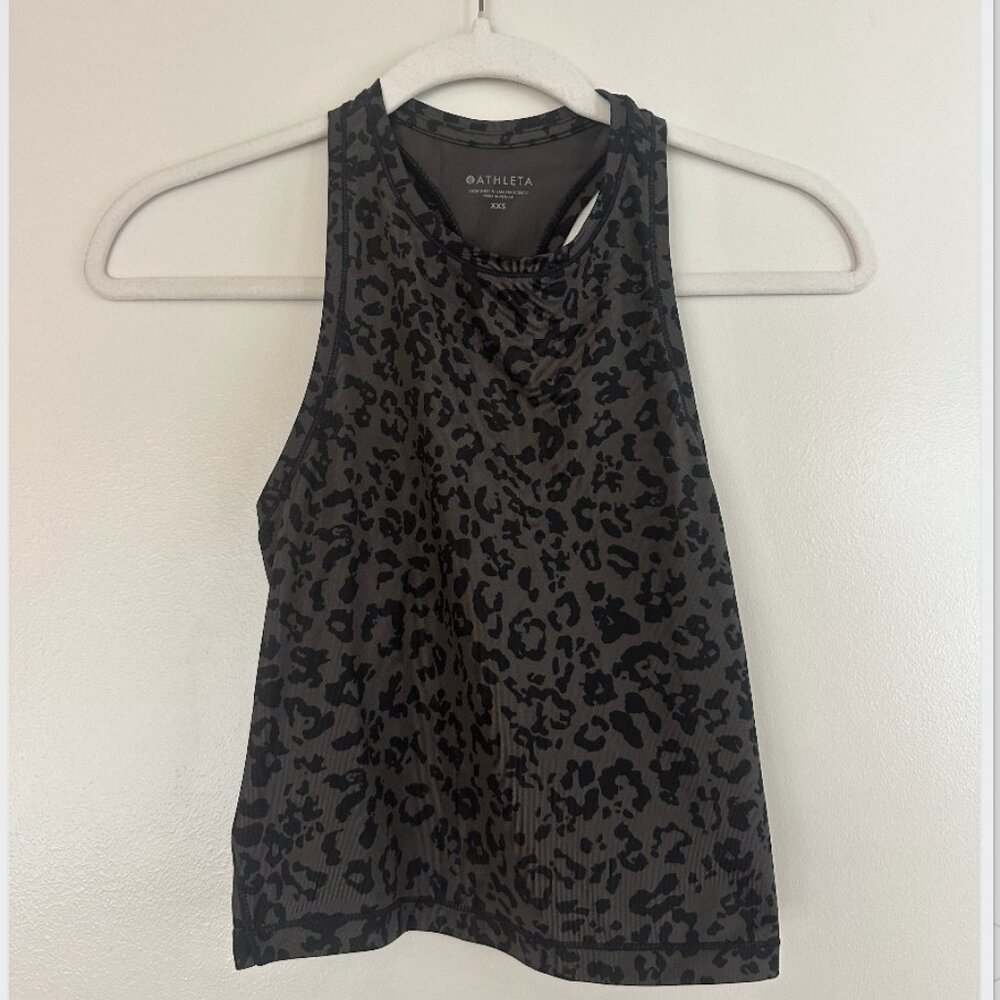 Athleta Cheetah tank top